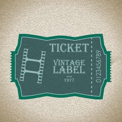 Poster - vintage label