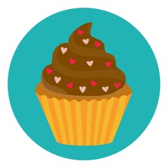 Wall Mural - cupcake