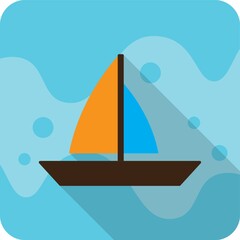 Poster - sail boat