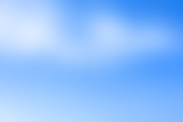 Aufkleber - Abstract blue gradient wallpaper, blue sky, modern landscape design for a beautiful blurred background And place the letters