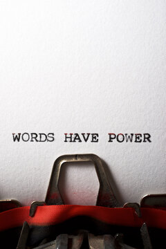 Words have power