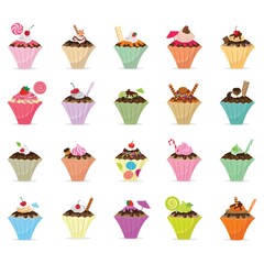 Wall Mural - cupcake