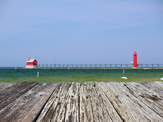 Sticker - Grand Haven South Pierhead Inner Light, built in 1905