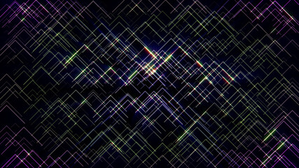 Fototapete - Arrow Object Element Shape Flickering Particle Graphic Illustration Background.