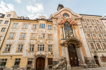 St. Johann Nepomuk, better known as the Asam Church (German: Asamkirche), is a Baroque church in Munich, southern Germany