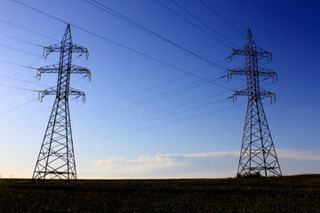 high voltage power lines