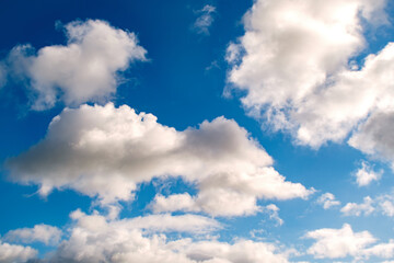 shining sun at clear blue sky