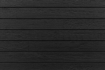 Wall Mural - High resolution black wood plank texture and seamless background