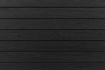 Poster - High resolution black wood plank texture and seamless background