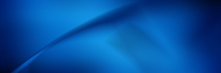 Wall Mural - wide light blue gradient background / blue radial gradient effect wallpaper