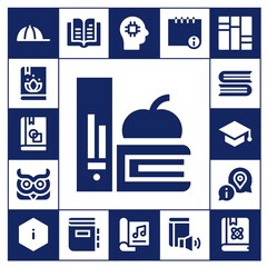 Sticker - knowledge icon set