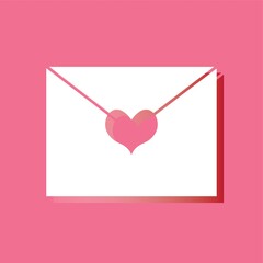 Sticker - love letter