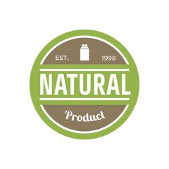 Canvas Print - natural label