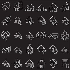 Wall Mural - collection of houses