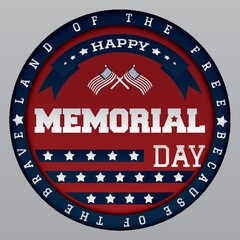 Sticker - memorial day