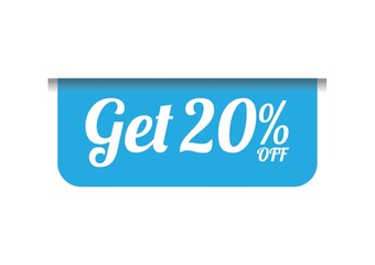 Canvas Print - get twenty percent off label