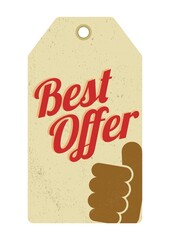 Poster - best offer tag