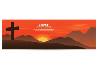 Canvas Print - holy cross banner