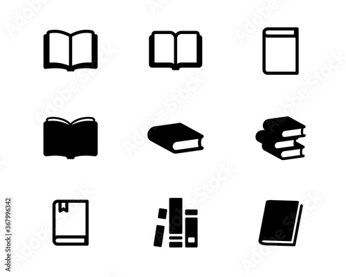 シンプルな本のアイコンのセット ビジネス 勉強 マーク 読書 Stock Illustration Adobe Stock シンプルな本のアイコンのセット ビジネス 勉強 マーク 読書 Stock Illustration Adobe Stock