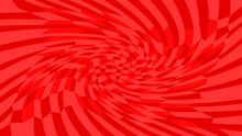 Red Twirl Wave Pattern Abstract For Background, Optical Wave Twirl Red Color, Hypnotic Concept, Dynamic Motion Curve Of Lines Flowing, Lines Wave Shaped Array Of Blended Points Illusion