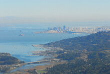 California- San Francisco- Aerial View From Marin County
