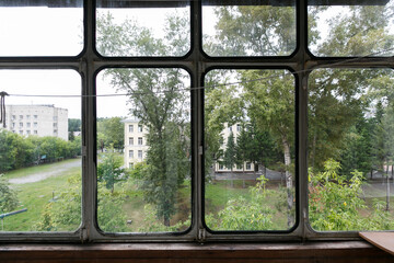 view from the balcony of the apartment building