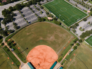 Wall Mural - Aerial Urban Photography from South Florida.