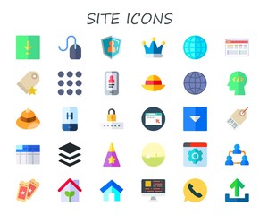 site icon set