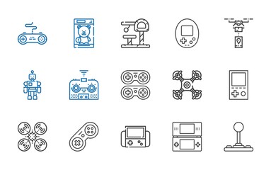 Sticker - controller icons set