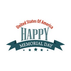 Poster - memorial day label