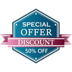 Wall Mural - discount label