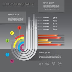 Poster - business infographic