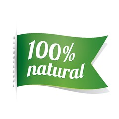 Sticker - natural product label