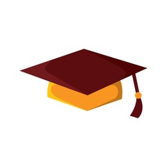 Sticker - graduation hat