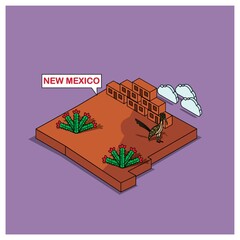 Wall Mural - new mexico state