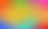 Fototapeta Tęcza - Blurred light colorful gradient and free space for text