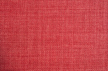 New Red Woven  Fabric Close Up