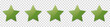 © agrus - 5 green stars for customer produkt rating