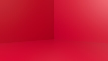 Wall Mural - Empty podium or pedestal display on white background with stand concept. Blank product shelf standing backdrop. 3D rendering