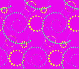 Poster - Seamless background image with bright and colored elements. Summer theme pattern. Beautiful background.
