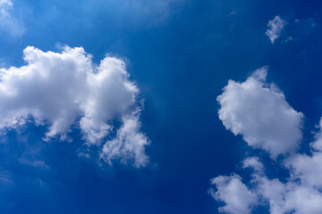 blue sky with clouds