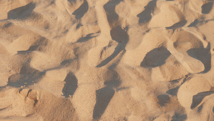Poster - close up of sand at beach 