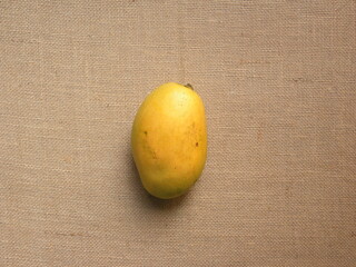 Wall Mural - Yellow color whole ripe fresh Mallika mango