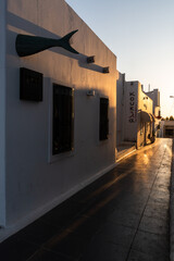 Churches and buildings in Santorini island