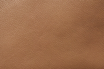 Poster - Brown leather texture background close up