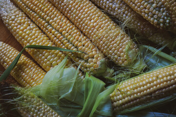 corn swings on the table