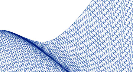 abstract architecture wave 3d graphics