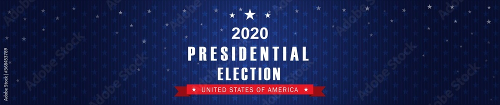 Vector background for US presidential election 2020 Stock Vector ...