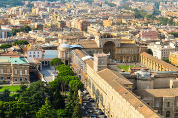 Wall Mural - Vatican CITY. Catholic faith center and one of the most visited places in the world