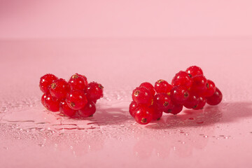 red currant cocktail fresh and cold